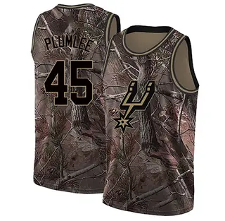 San Antonio Spurs Youth Mason Plumlee Camo Swingman Realtree Collection Jersey